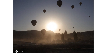 Fantastic! Turkey international hot gas ball festival in progress