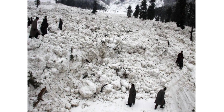 印媒：7名印军方人员边境巡逻遇雪崩 全数失踪
